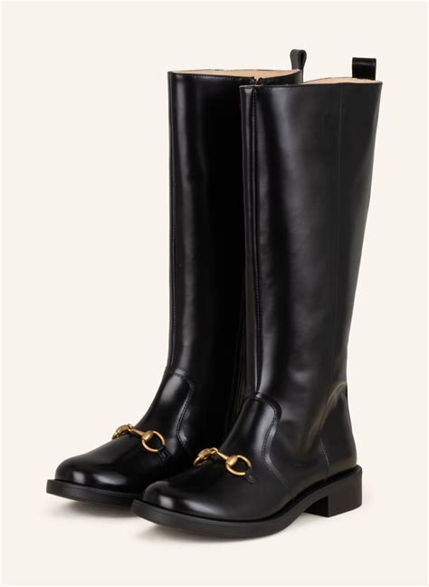 gucci stiefel schwarz|Stiefel von Gucci für Damen .